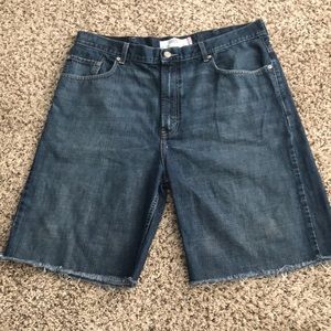 Levi’s 569 Jean Shorts  Men’s SZ 38 Waist Blue Denim